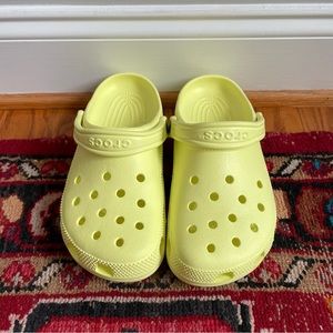Yellow Crocs - women’s 8